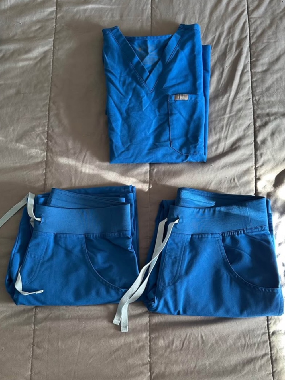 Figs Royal Blue Scrubs XS/XSP